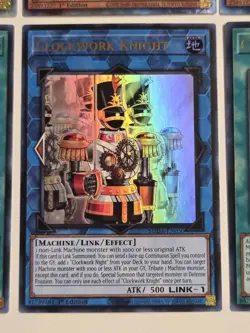 Clockwork Night + Clockwork Knight SUDA-EN050 Ultra Rare Yugioh Set NM + BONUS - Image 2