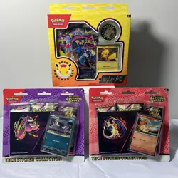 Pokemon Lot of 3 Item Ascended Heroes Tech Sticker Collection x2 + Pokemon Day! - Image 3