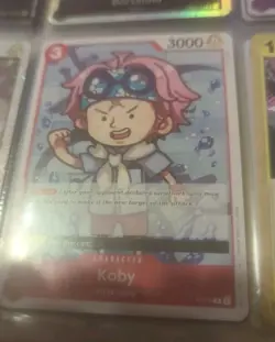 One Piece CCG Singles - Koby - P-014 - One Piece Film Red Promo - English - - Image 1