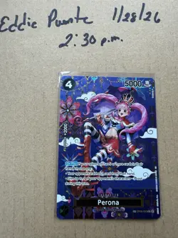 One Piece- The Azure Sea’s Seven SP Perona OP06-093 Alternate Art - Image 3