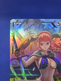 One Piece Kingdoms of Intrigue Rebecca OP04-039 Alternate Alt Art Leader NM - Image 3