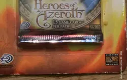 2006 World Of Warcraft Heroes Of Azeroth 15 Card Set SEALED On Display Card - Image 4