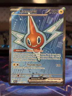 Rotom ex 111/094 Ultra Rare Pokemon TCG ME02: Phantasmal Flames NM English Holo - Image 1