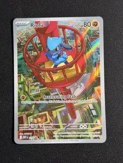 Riolu Mega Evolution Promo MEP10 Black Star Lucario Etb Pokemon TCG - Image 1
