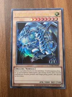 Yu-Gi-Oh! LCKC-DE001 Blauaugiger w. Drache v3 Ultra Rare NM - Image 1