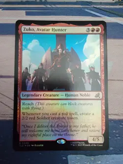 Zuko, Avatar Hunter (Foil) 246 (R) MTG Avatar: The Last Airbender: Eternal Legal - Image 1