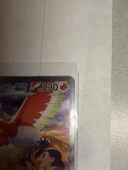 Ethan's Ho-Oh ex 230/182 Destined Rivals SIR Special Illustration Rare Pokemon - Image 3