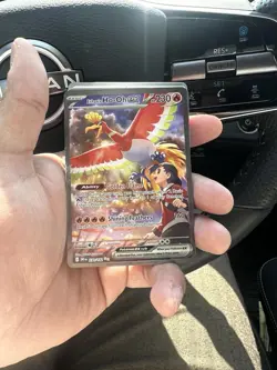 Ethan’s Ho-Oh ex 230/182 Destined Rivals Pokemon SIR Special Illustration Rare - Image 1