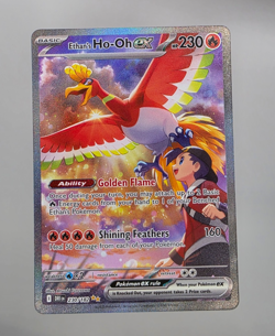 Ethan's Ho-Oh Ex 230/182 Pokemon Destined Rivals SIR Special Illustration Rare - Image 1