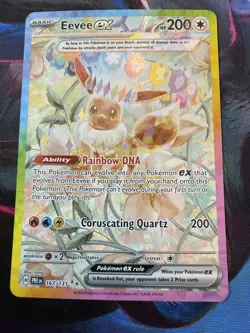 Eevee ex 167/131 SV: Prismatic Evolutions - Pokemon Card - NM - Image 1