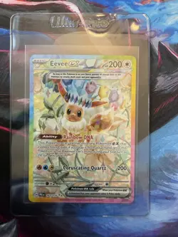 Eevee ex 167/131 SV: Prismatic Evolutions - Pokemon Card - NM - Image 3