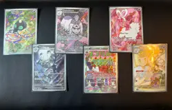 Pokemon TCG Mixed Card Lot Of 6 Illustration Rares (NEAR MINT) - Image 1