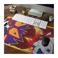 Pokemon Center Exclusive TCG Card Game Slither Wing & Iron Mot Playmat BRAND NEW - Image 3