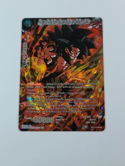 Hyper Evolution Super Saiyan 4 Son Goku BT3-123 SCR - Dragon Ball Super Card US - Image 1