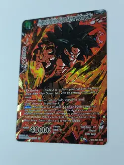 Hyper Evolution Super Saiyan 4 Son Goku BT3-123 SCR - Dragon Ball Super Card US - Image 3