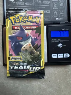 HEAVY 7.77g - Pokemon Team Up 3 Card Booster Pack - Image 1