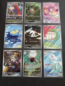 Pokemon TCG Illustration Rare Lot 9 Cards Spheal Feebas Braviary - Image 1