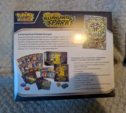 Pokemon TCG Surging Sparks Pokemon Center Elite Trainer Box ETB IN HAND ✅ - Image 3