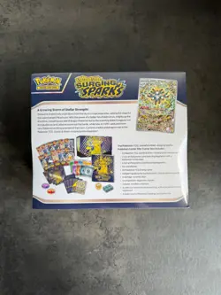 Pokemon TCG Surging Sparks Pokemon Center Elite Trainer Box ETB - IN HAND - Image 2