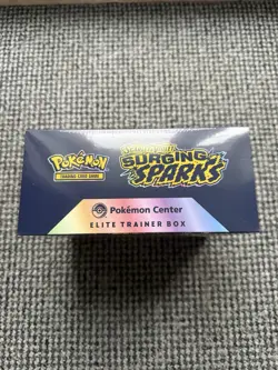 Pokemon TCG Surging Sparks Pokemon Center Elite Trainer Box ETB IN HAND ✅ - Image 2