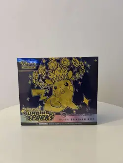 Pokemon TCG Surging Sparks Pokemon Center Elite Trainer Box ETB IN HAND ✅ - Image 2