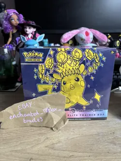 Pokemon TCG Surging Sparks Pokemon Center ETB Elite Trainer Box Sealed IN HAND - Image 1