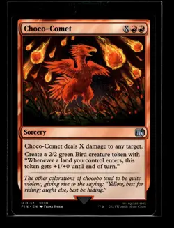 CHOCO-COMET Final Fantasy #132 FIN(NM+)(MTG) - Image 1