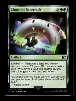 CHOCOBO RACETRACK Final Fantasy #179 FIN(NM+)(MTG) - Image 1