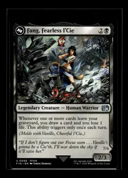 FANG, FEARLESS L'CIE Final Fantasy #99 FIN(NM+)(MTG) - Image 1