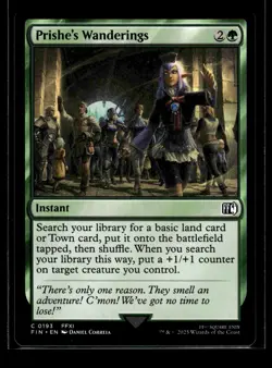 PRISHE'S WANDERINGS Final Fantasy #193 FIN(NM+)(MTG) - Image 1