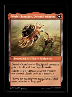 SIDEQUEST: PLAY BLITZBALL Final Fantasy #158 FIN(NM+)(MTG) - Image 2