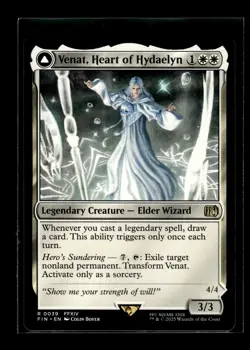 VENAT, HEART OF HYDAELYN Final Fantasy #39 FIN(NM+)(MTG) - Image 1