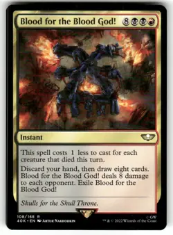 MTG Blood for the Blood God!, NM-Mint, English Universes Beyond: Warhammer 40K - Image 1