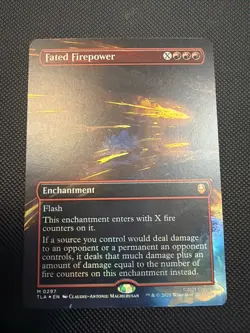 Fated Firepower borderless foil - Image 1