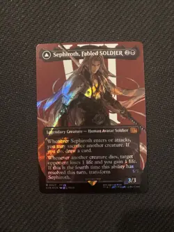 Sephiroth, Fabled SOLDIER (Borderless) (Surge Foil) Final Fantasy Foil - Image 2