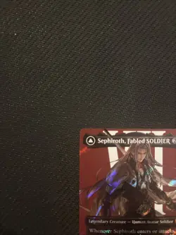 Sephiroth, Fabled SOLDIER (Borderless) (Surge Foil) Final Fantasy Foil - Image 3