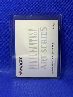 MTG Final Fantasy Sephiroth Art Series #44/53 Gold Stamped NM/MINT - Image 2