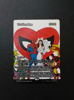 Wedding Ring mtg Mythic Borderless Full Art 007 Spider-Man Magic: The Gathering - Image 1