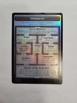 MTG - The Initiative / Undercity Token Foil #020 - Image 1