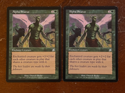 MTG Magic the Gathering Scourge Alpha Status LP x 2 - Image 1