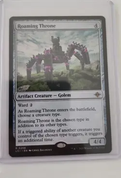 MTG Roaming Throne - The Lost Caverns of Ixalan (LCI) #0258 Magic the Gathering - Image 1