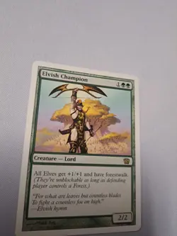 MTG: Core Set 8th Edition: Elvish Champion (LP) - Image 1