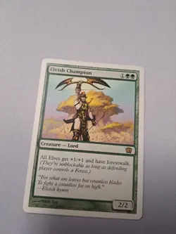 MTG: Core Set 8th Edition: Elvish Champion (LP) - Image 2