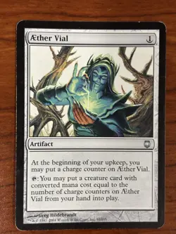Aether Vial Darksteel Regular - Image 1