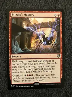 Magic The Gathering MTG - Mizzix's Mastery - Outlaws of Thunder Junction - Image 1