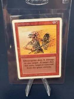 MTG - Magic The Gathering - Disintegrate X 4 - Revised - LP/EX! - Image 3