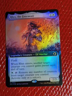 Rhys, the Evermore FOIL (Extended Art) 354 R NM Lorwyn Eclipsed - Image 1