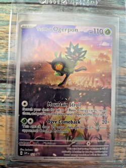 Teal Mask Ogerpon - SVP123 Twilight Masquerade ETB Promo Pokemon - NM/MINT - Image 1