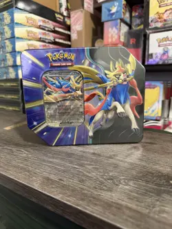 *Sealed Slashing Legends Tin Zacian Ex Pokemon* - Image 1