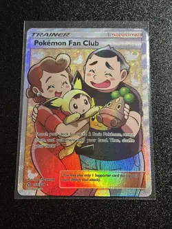 Pokemon Fan Club 155/156 Ultra Prism Full Art Trainer Pokemon TCG - Image 1
